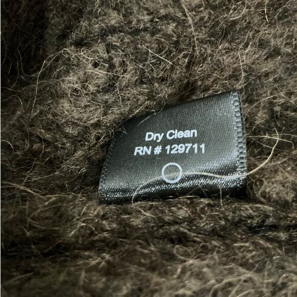 Jenni Kayne Cocoon Cardigan Cocoa Brown Oversized Ribbed Knit Button Sweater XXS - Picture 15 of 15